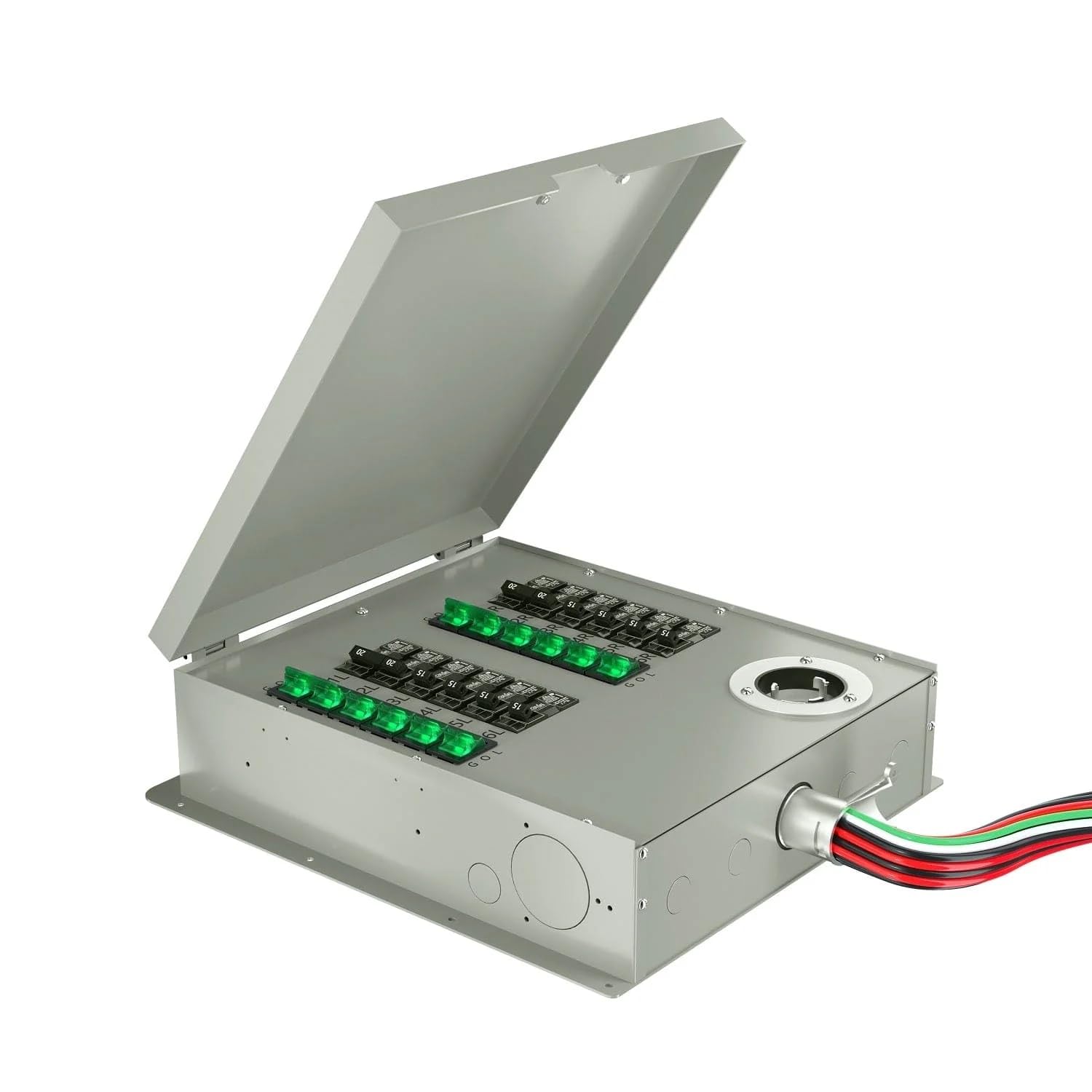 Transfer Switch12-Circuits 120/240V 50A Non-Automatic Power Transfer Kit(Indoor)